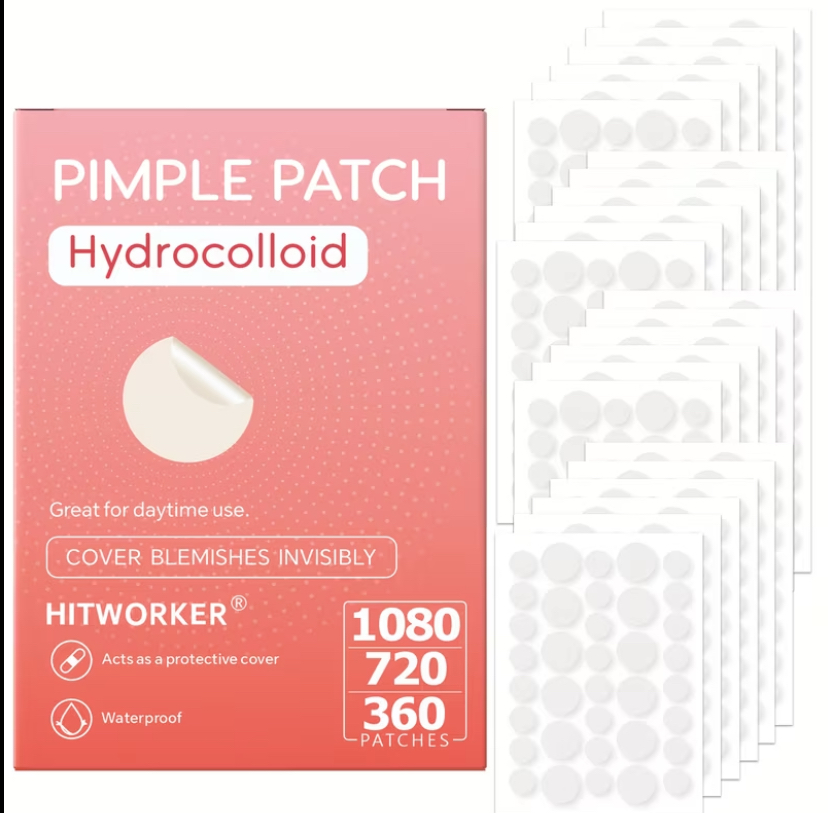 360pcs Transparent Hydrocolloid Pimple Patches