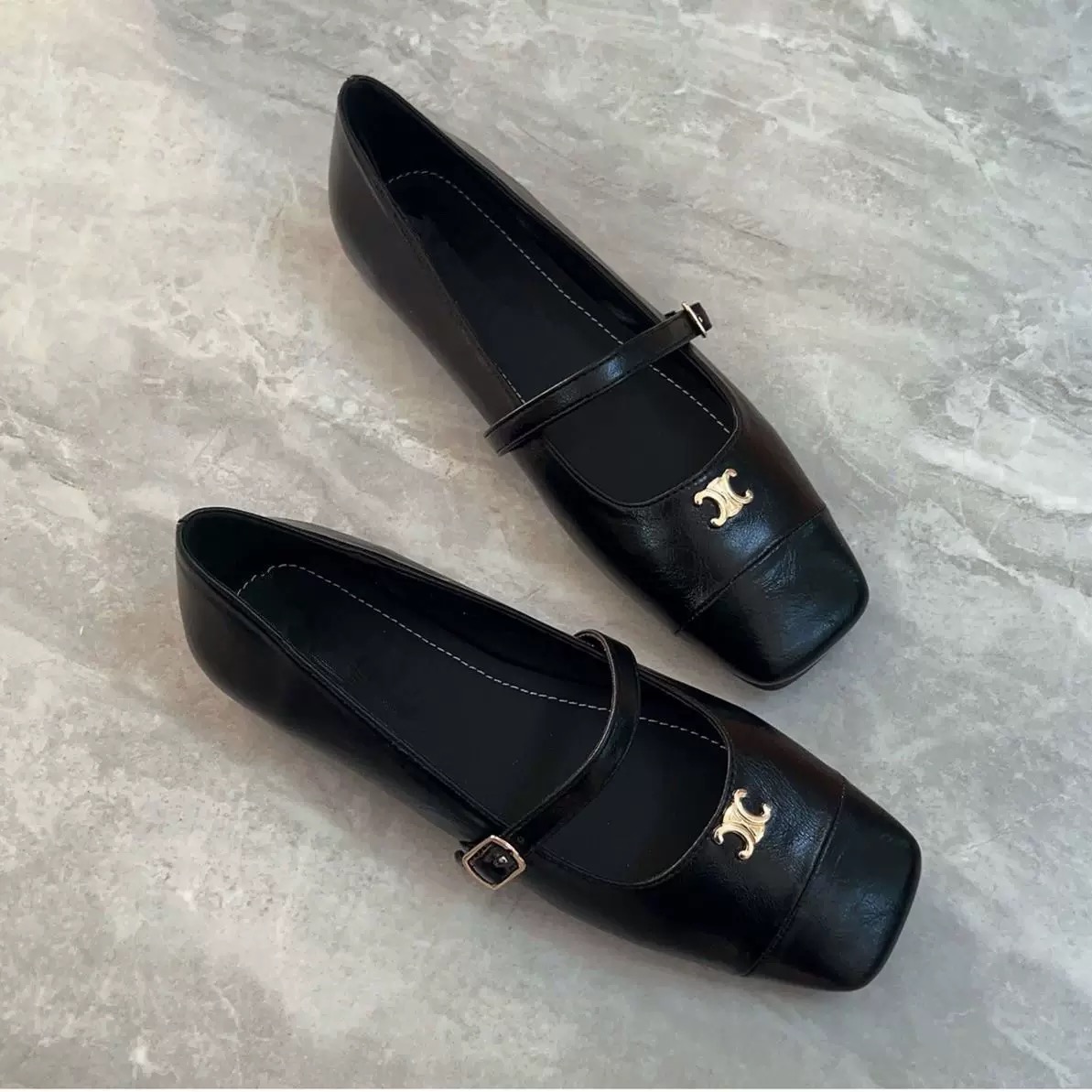 1 Pair Ballerina Flats, Women's Pumps, Classy