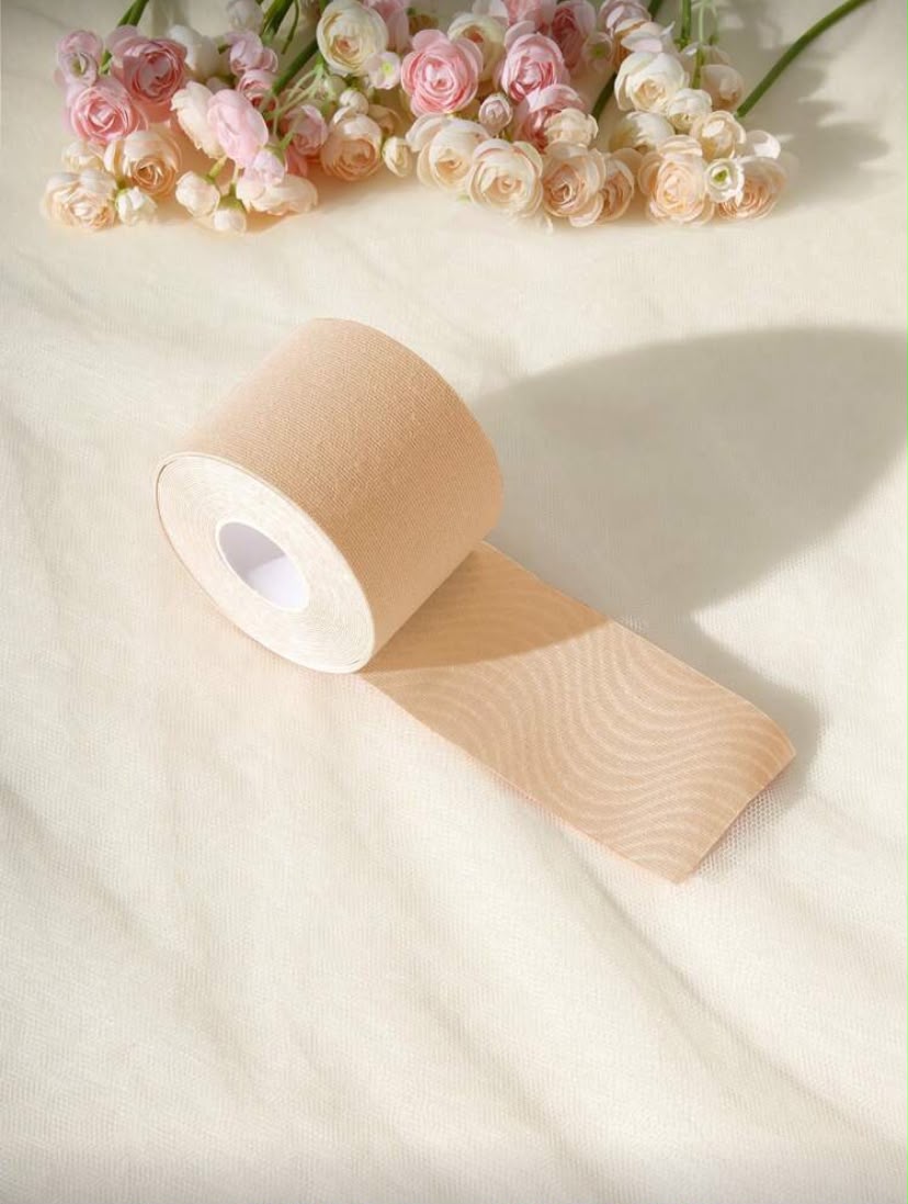 Boob tape,Rolls Foldable Breast Lift Tape, Seamless Self-Adhesive Disposable Tape.