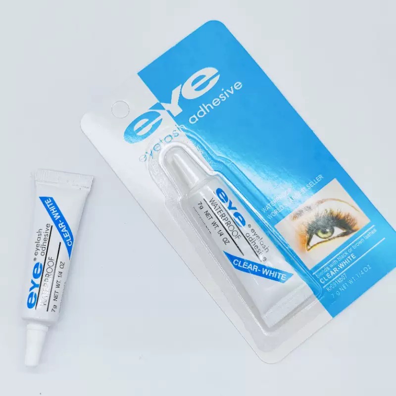 False Eye Lash Glue, Waterproof lash glue Mild and Traceless, Quick Drying 7g